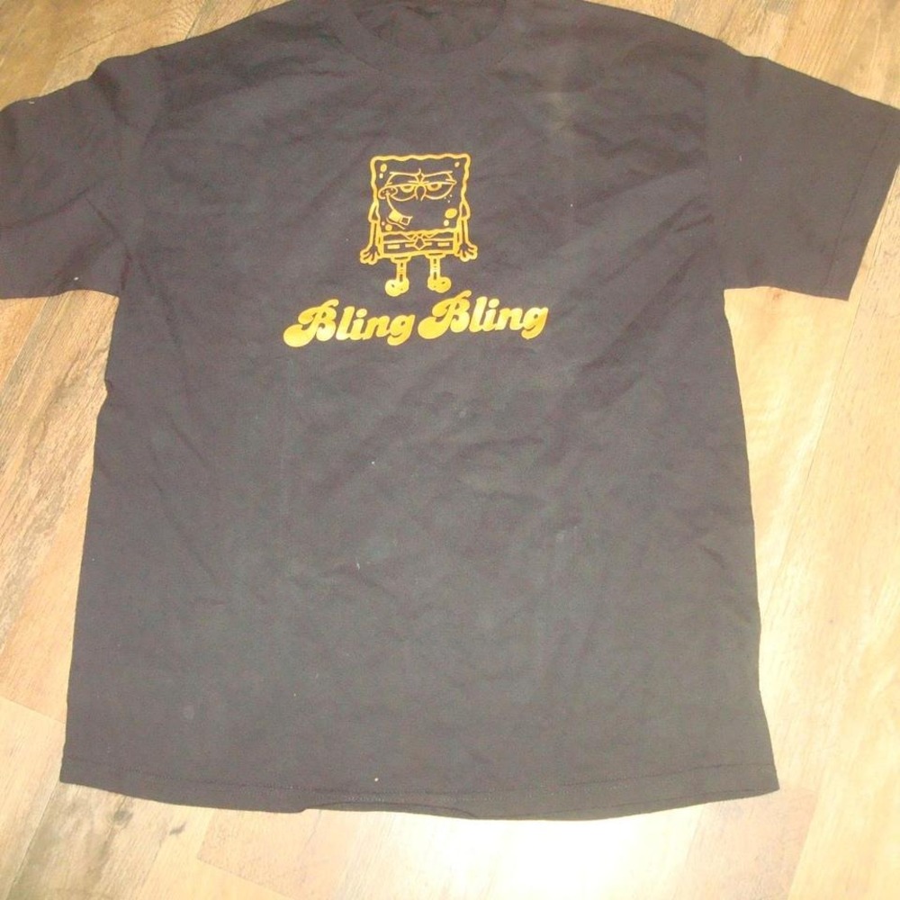 SPONGEBOB BLING VINTAGE SHIRT 90S